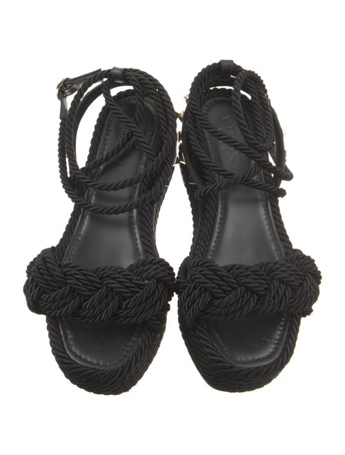 Valentino Studded Accents Espadrilles