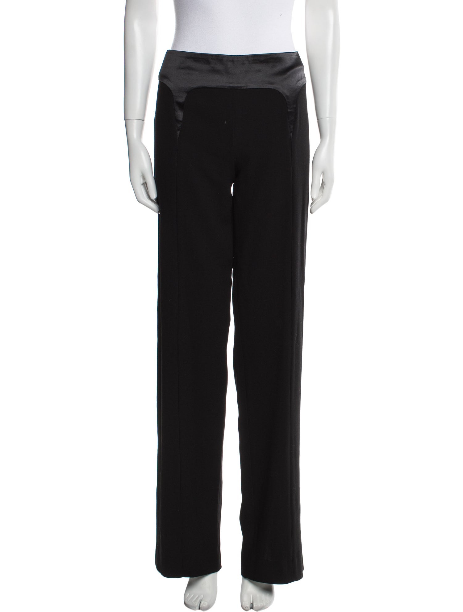 Valentino Virgin Wool Wide Leg Pants