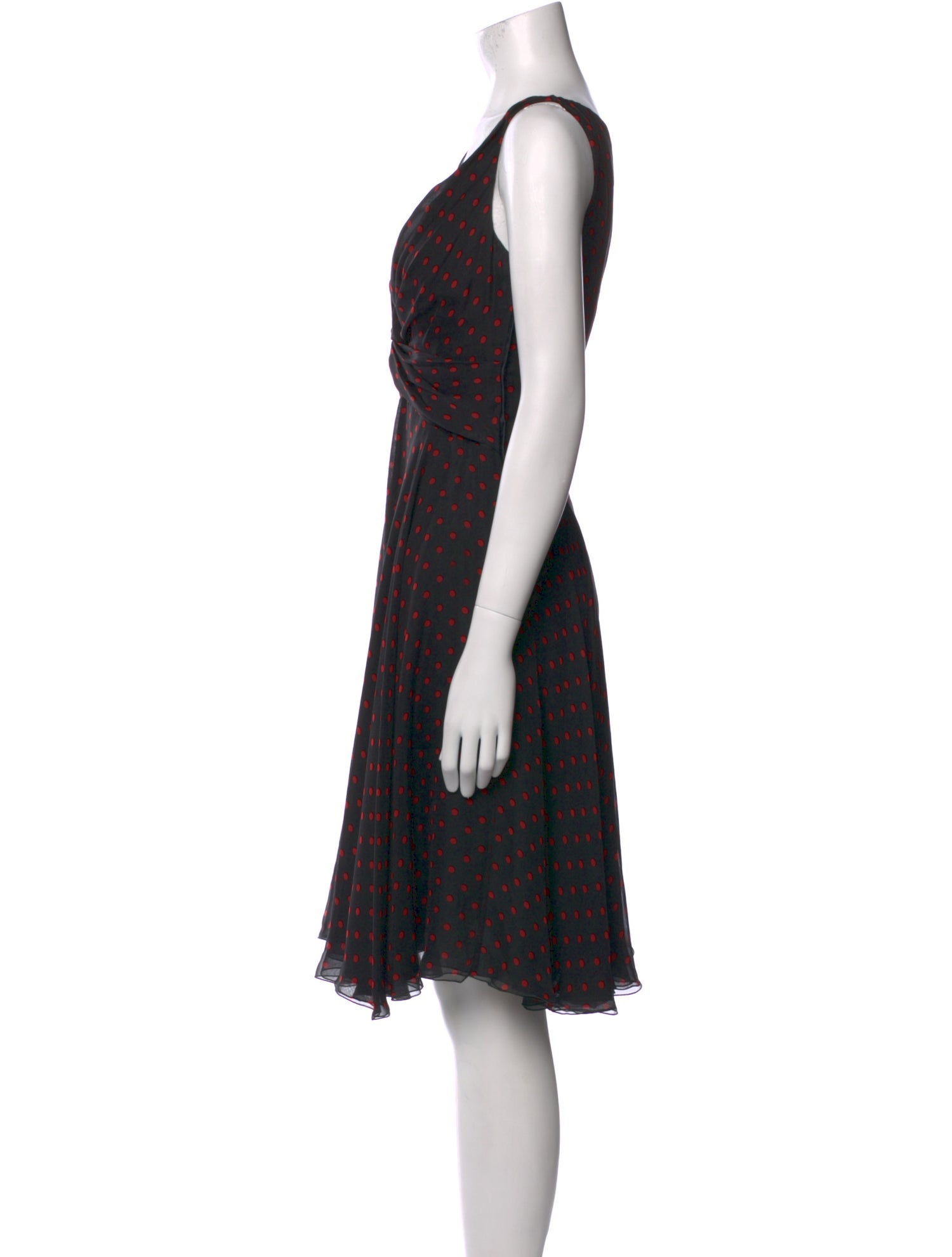 Valentino Silk Knee-Length Dress