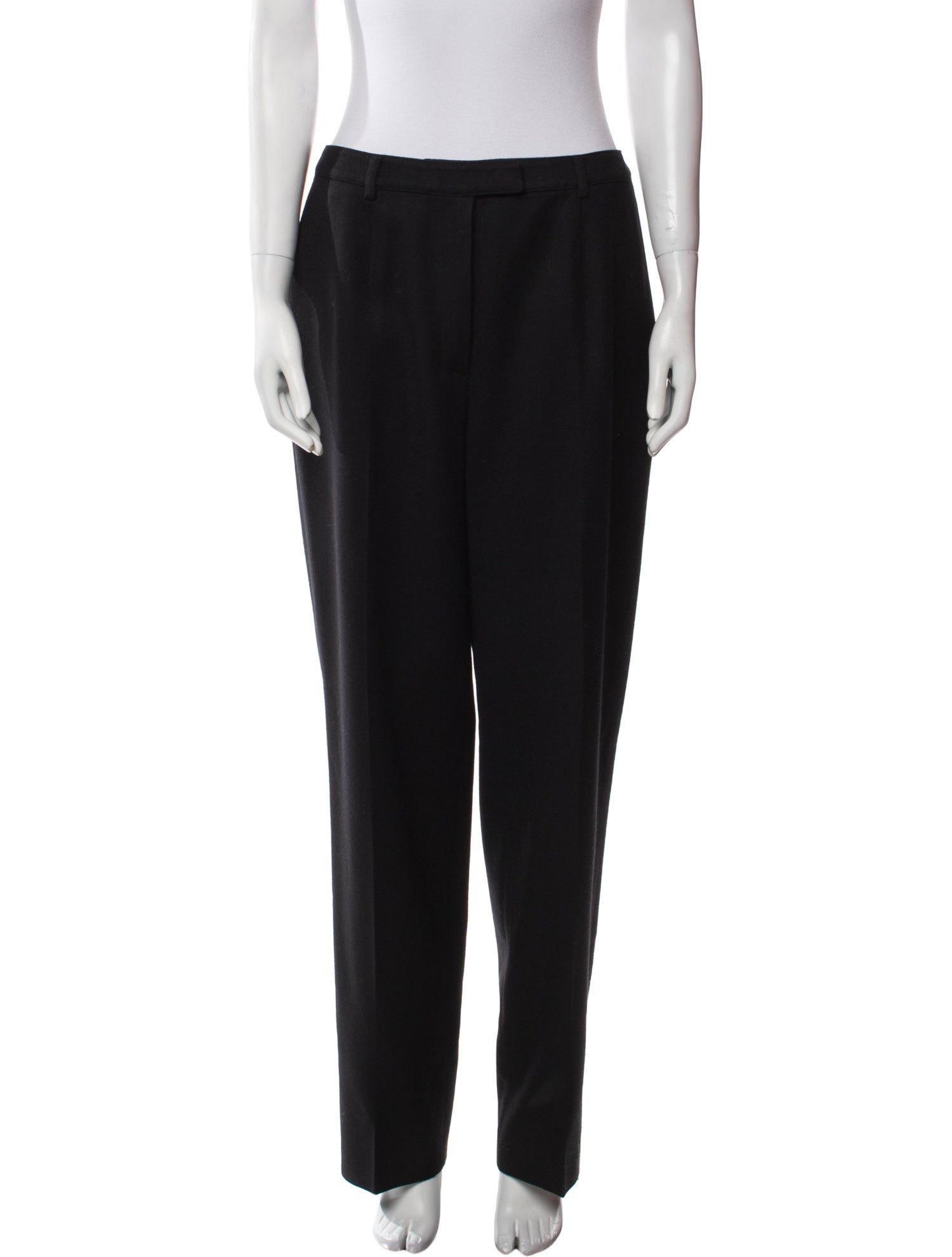 Valentino Virgin Wool Straight Leg Pants