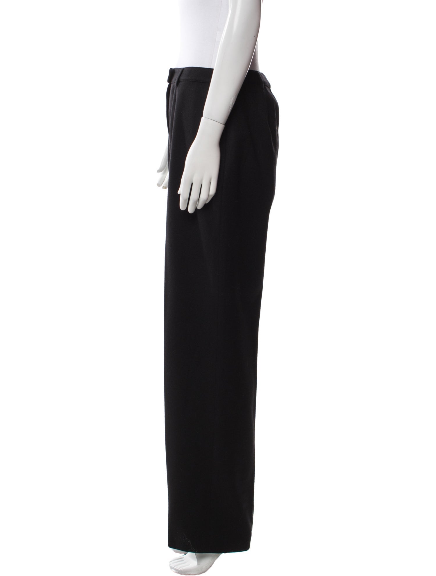 Valentino Virgin Wool Straight Leg Pants