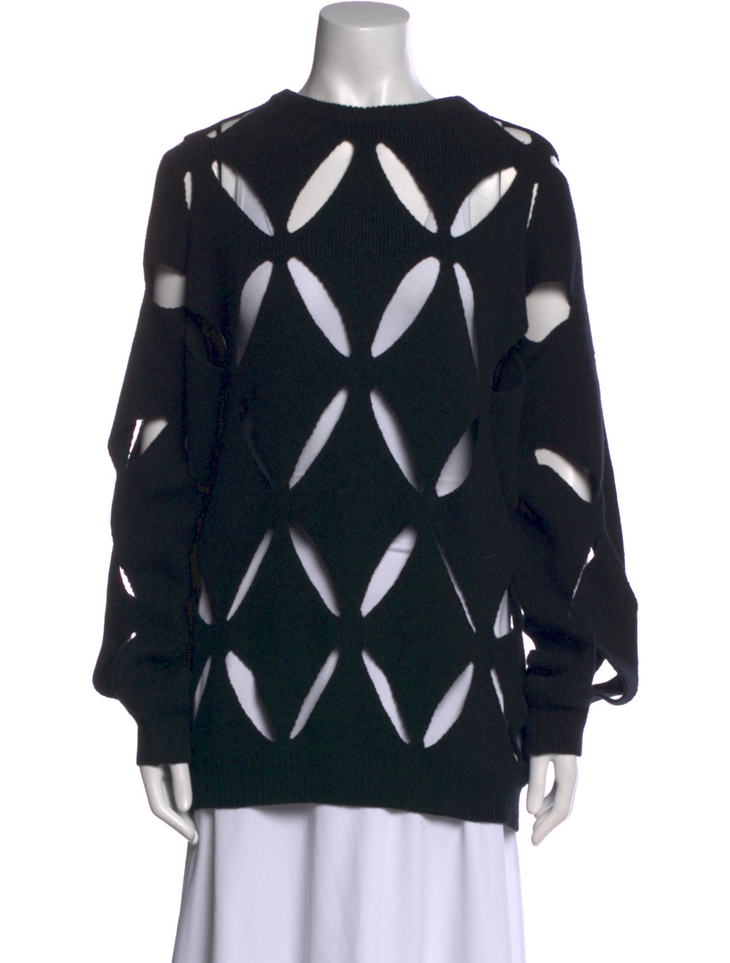 Valentino Virgin Wool Crew Neck Sweater w/ Tags