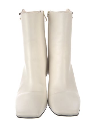 Valentino Rockstud Accents Leather Boots