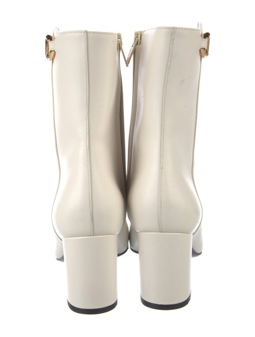 Valentino Rockstud Accents Leather Boots