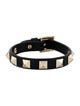 Valentino Leather Rockstud Wrap Bracelet