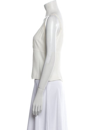 Valentino Square Neckline Sleeveless Top