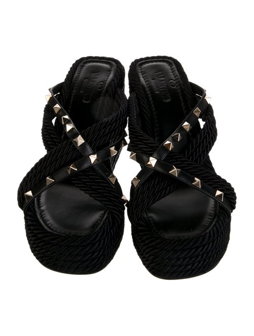 Valentino Rockstud Accents Studded Accents Espadrilles