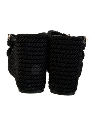 Valentino Rockstud Accents Studded Accents Espadrilles