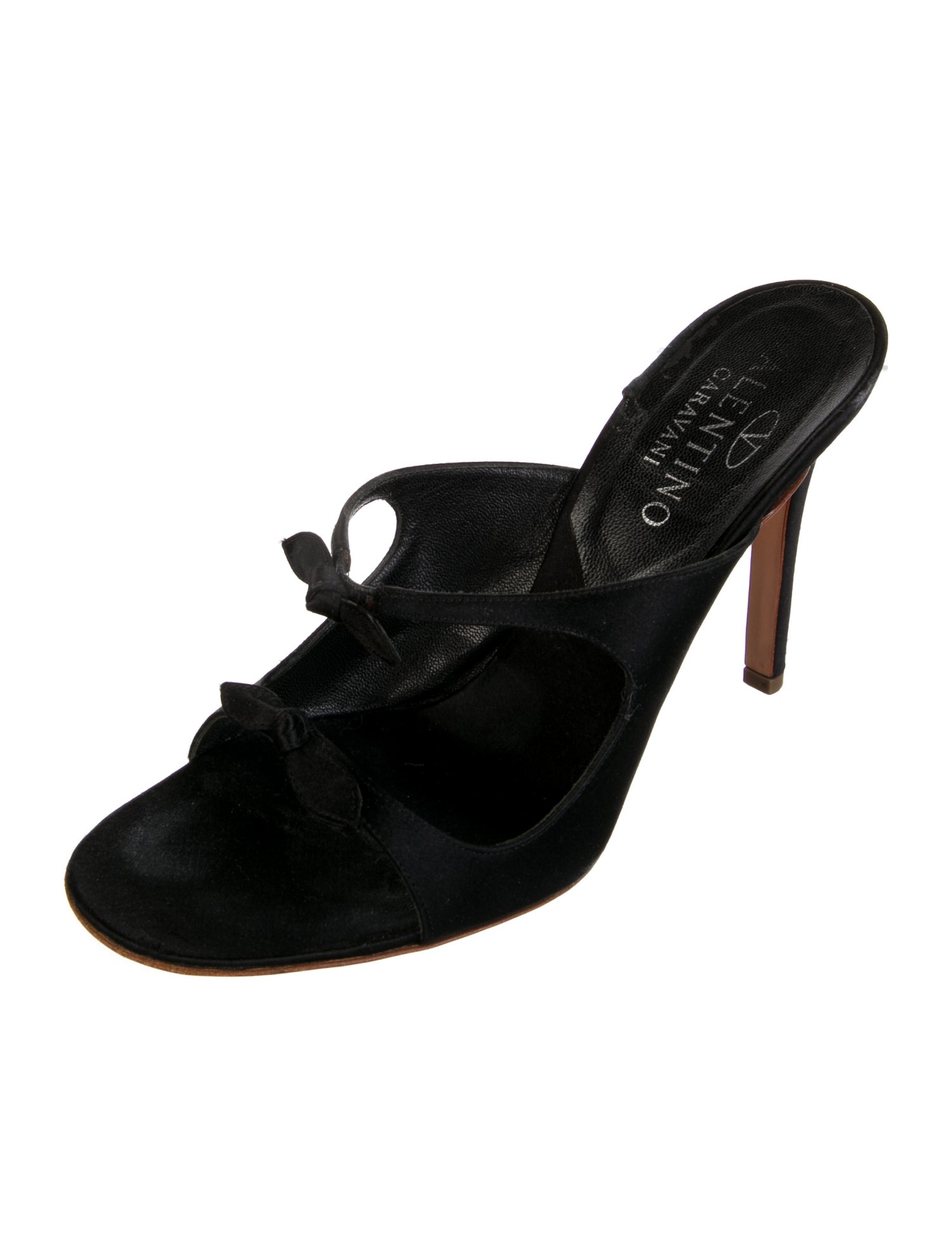 Valentino 2000's Satin Slides