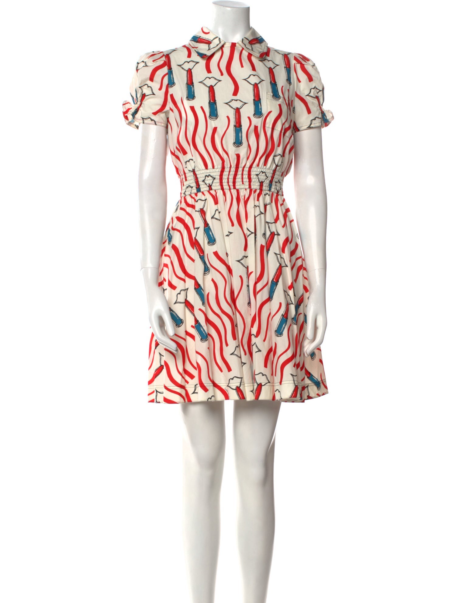 Valentino Printed Mini Dress