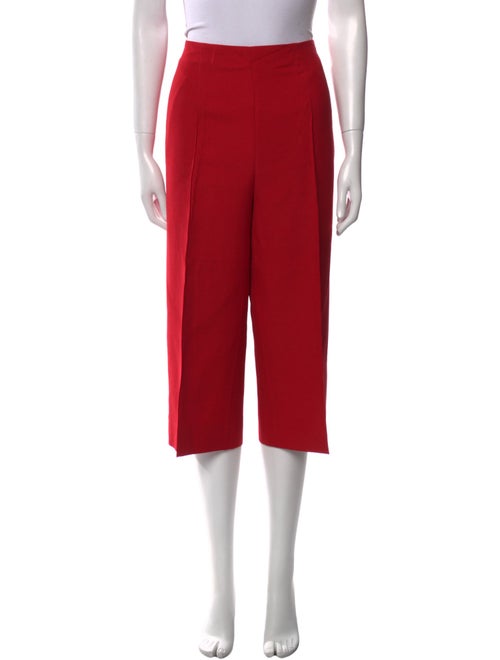 Valentino Virgin Wool Wide Leg Pants