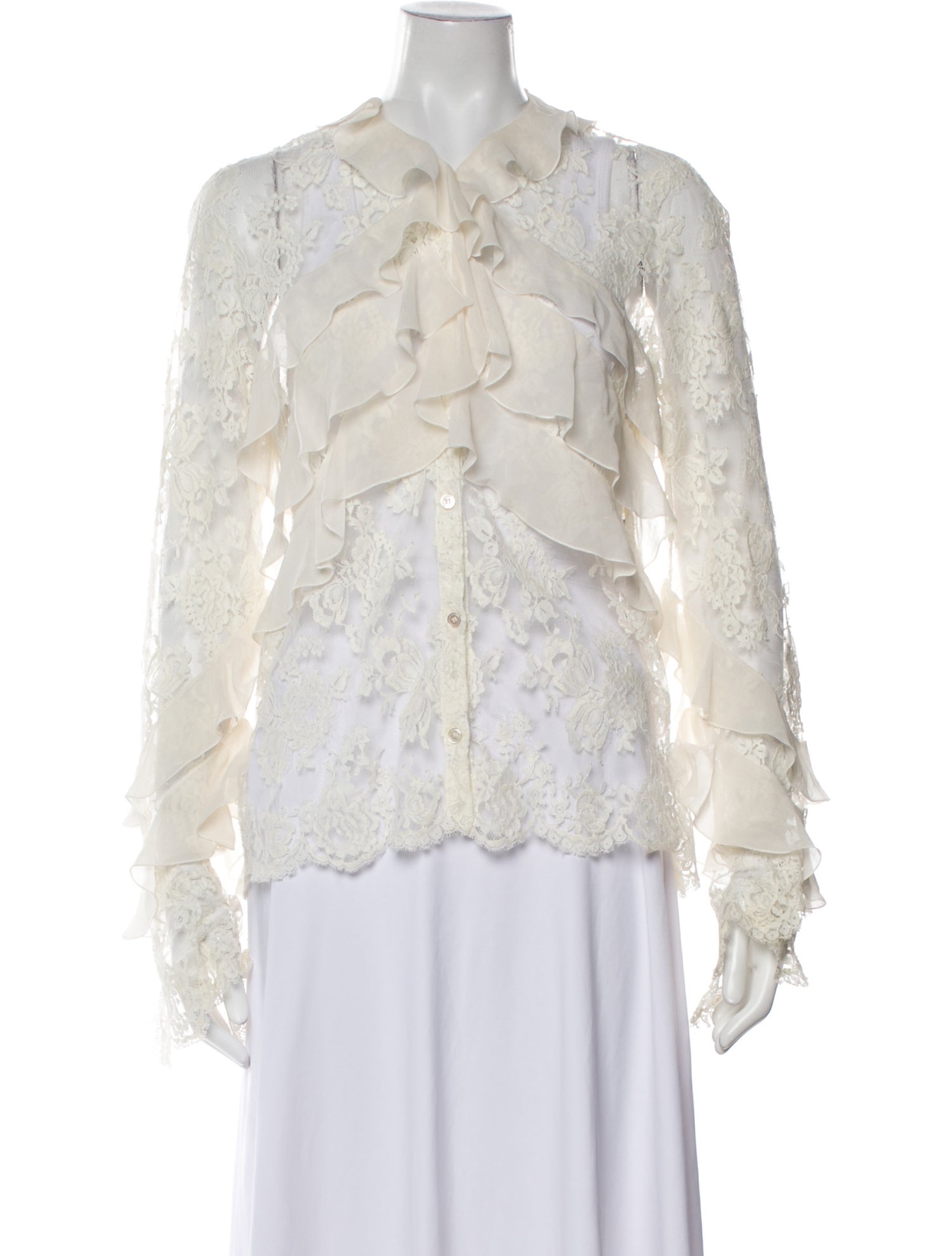 Valentino Vintage Late 2000's - Early 2010's Blouse