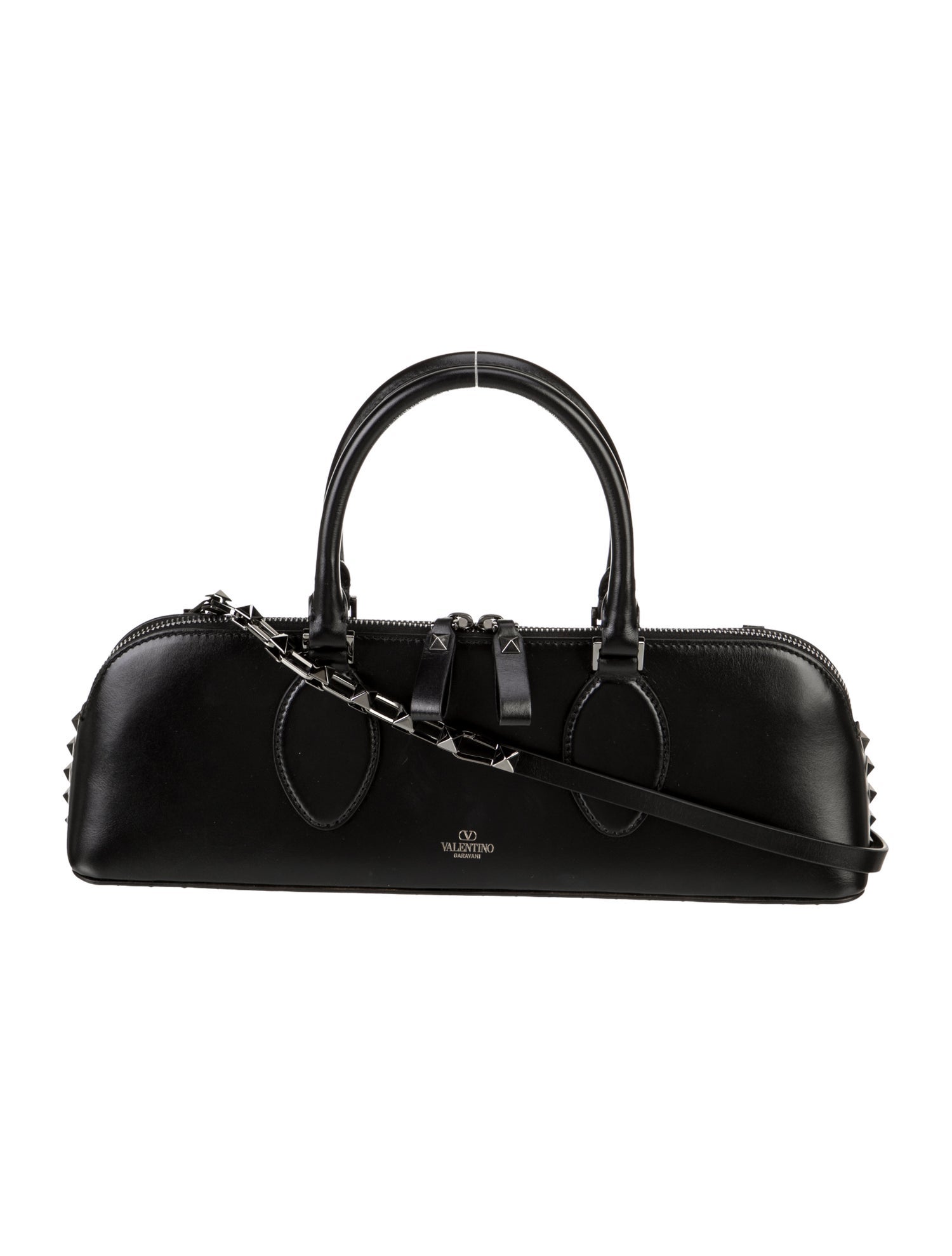 Valentino Rockstud Top Handle Bag