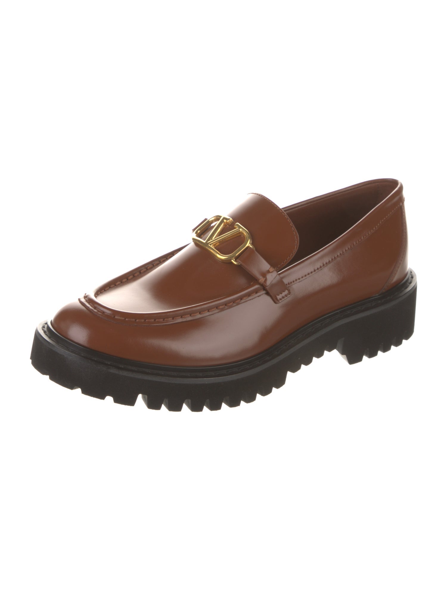 Valentino Leather Loafers