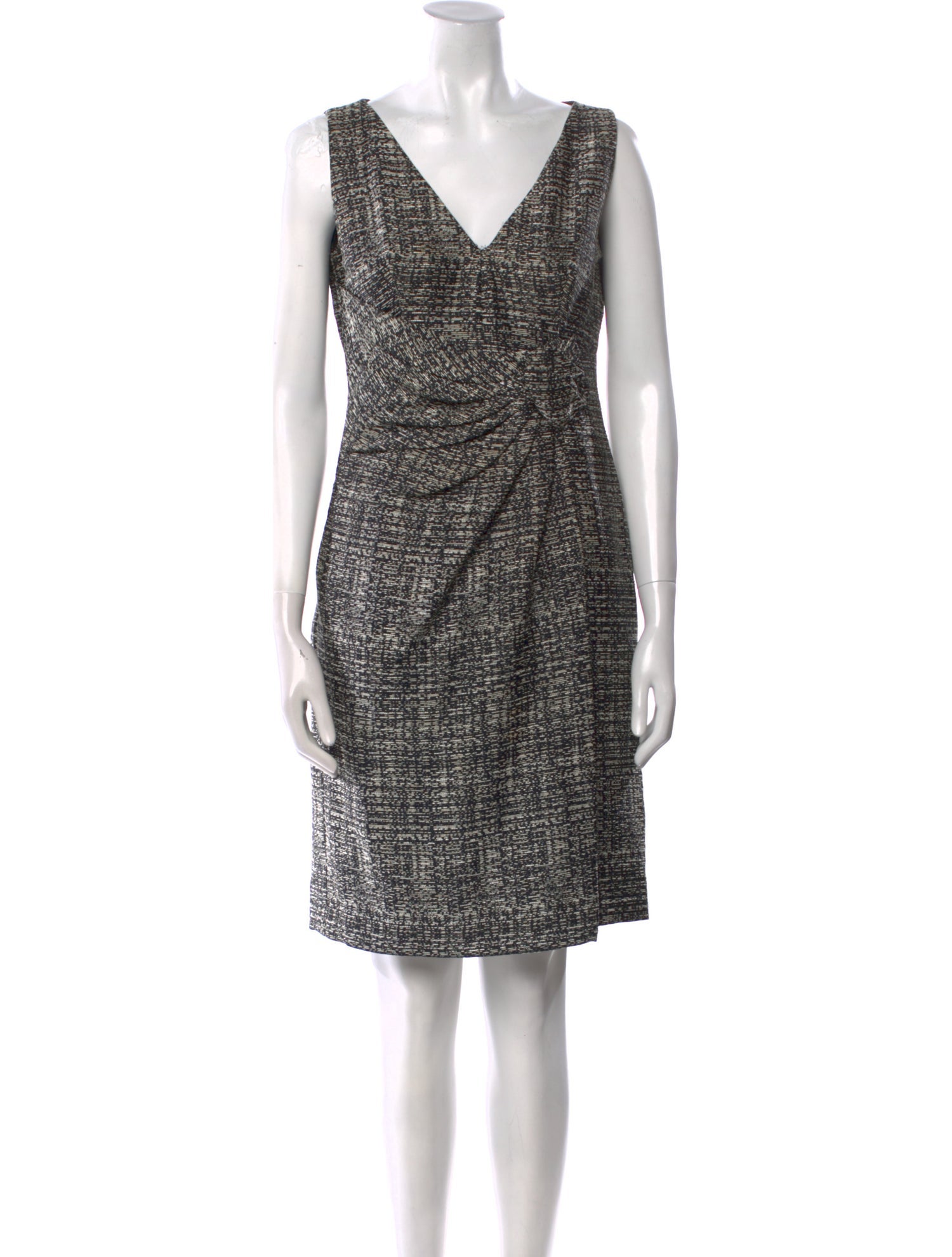 Valentino Printed Knee-Length Dress