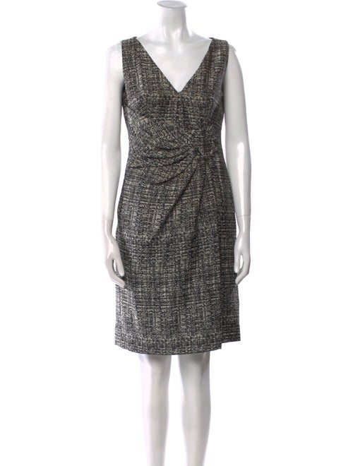 Valentino Printed Knee-Length Dress