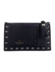Valentino Rockstud Accents Leather Wallet