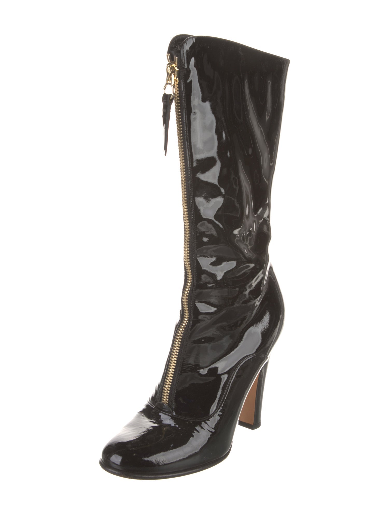 Valentino Patent Leather Boots