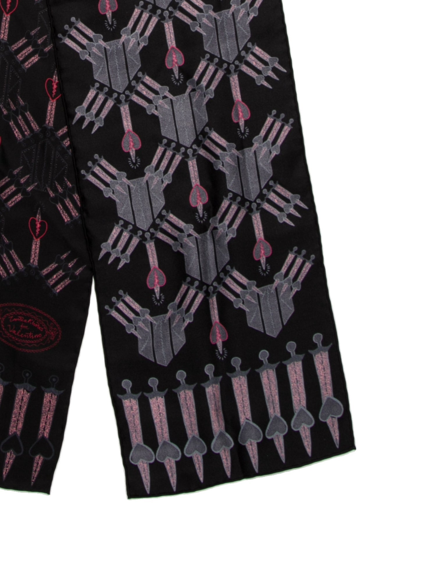 Valentino Silk Printed Scarf