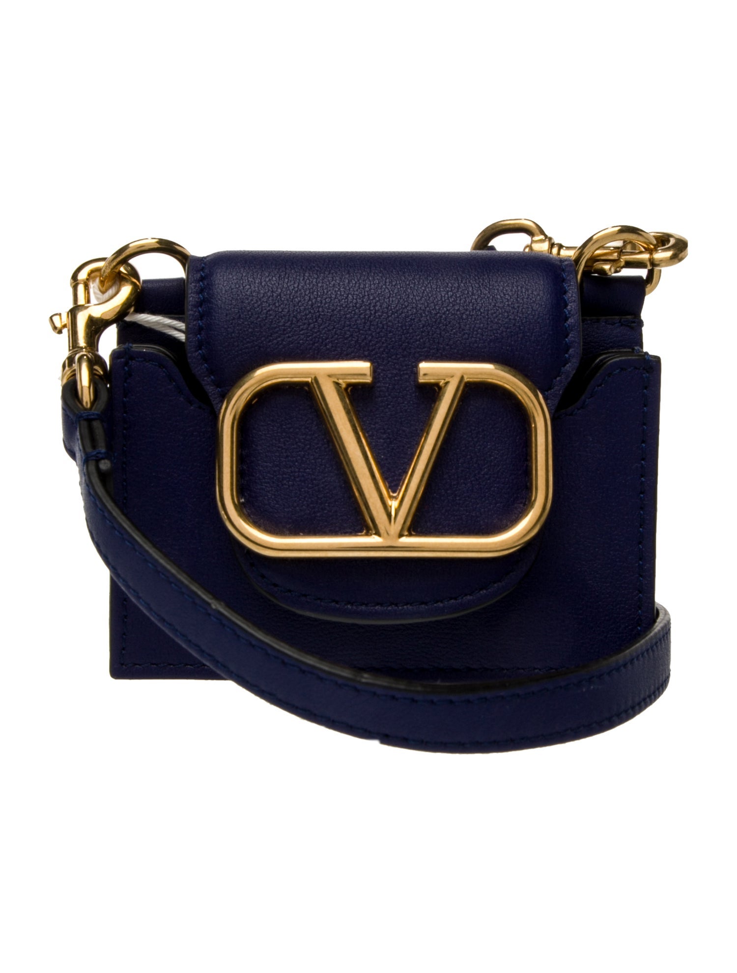 Valentino Vlogo Loco Card Case on Strap