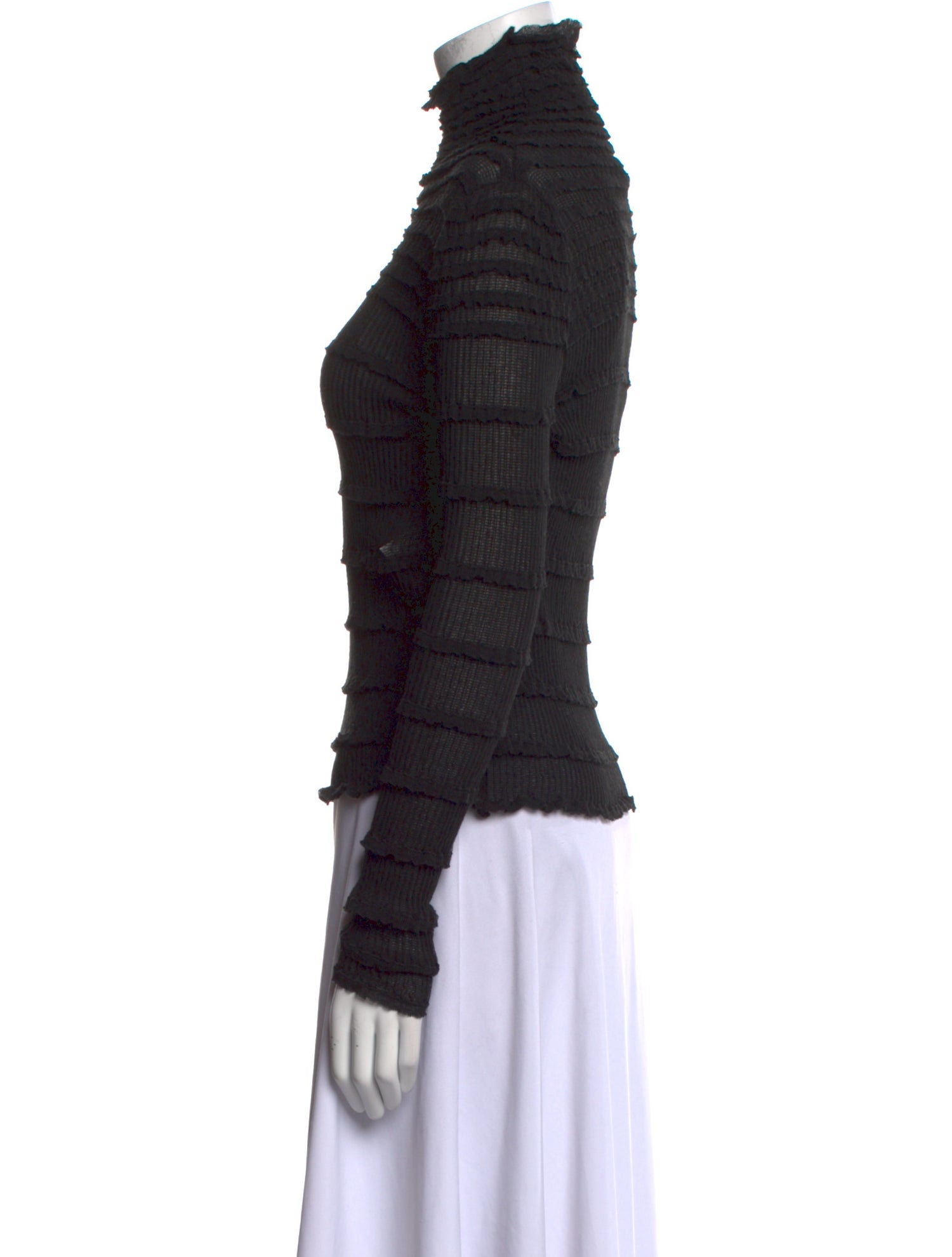 Valentino Turtleneck Long Sleeve Top