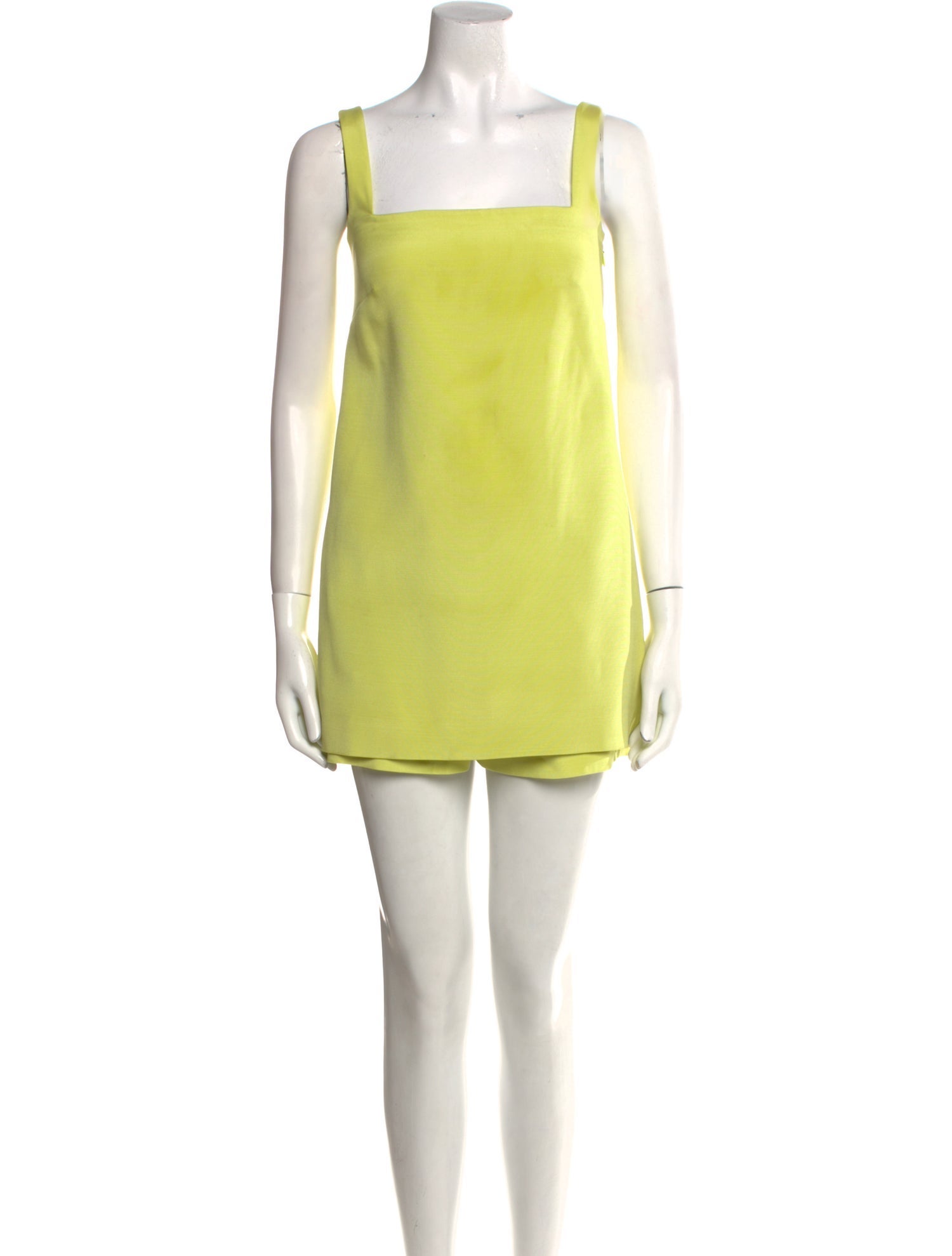 Valentino Wool Square Neckline Romper