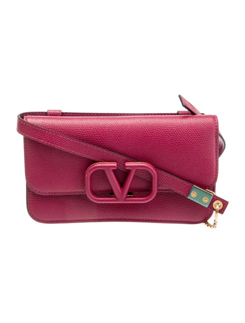 Valentino Leather Pink Pebbled Leather VSLING