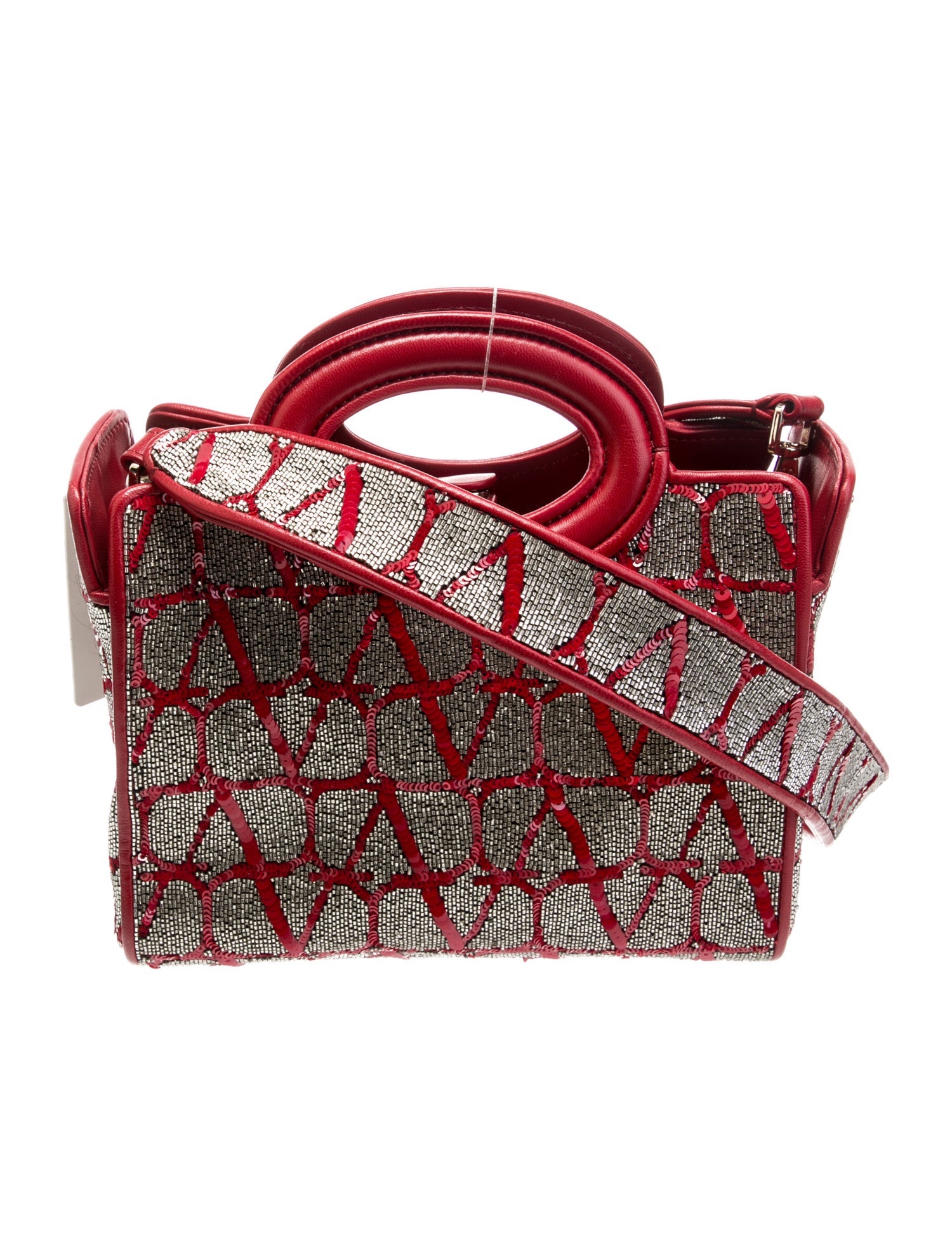 Valentino Leather Garavani Le Troisième Toile Iconographe w/ Tags