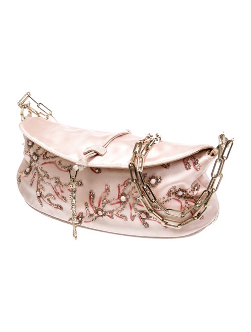 Valentino Satin Top Handle Bag