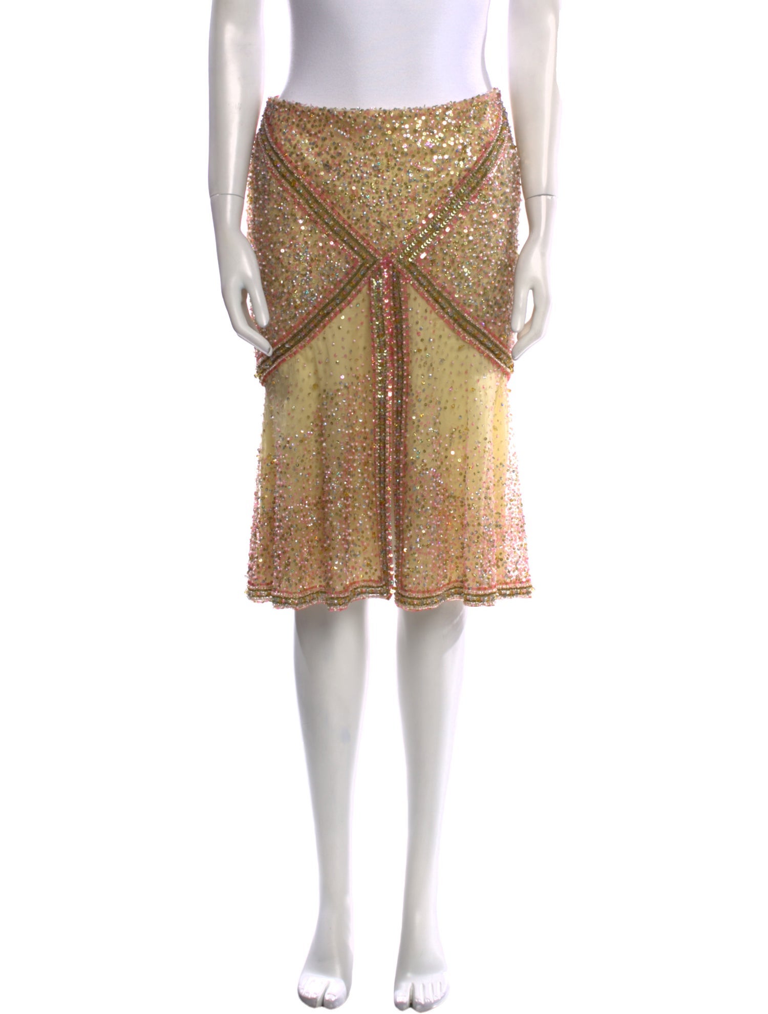 Valentino Vintage Knee-Length Skirt