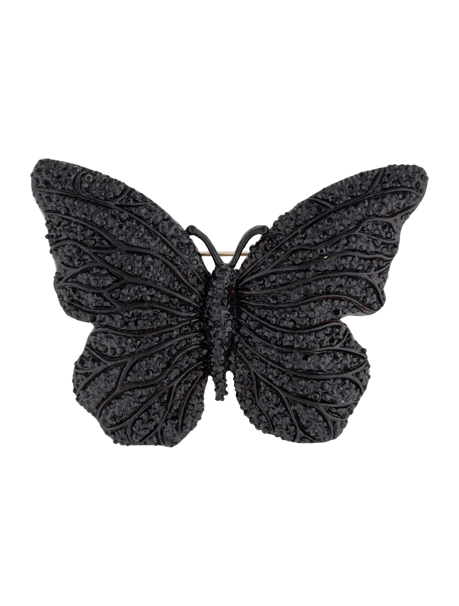 Valentino Crystal Butterfly Brooch