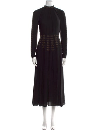 Valentino Silk Long Dress