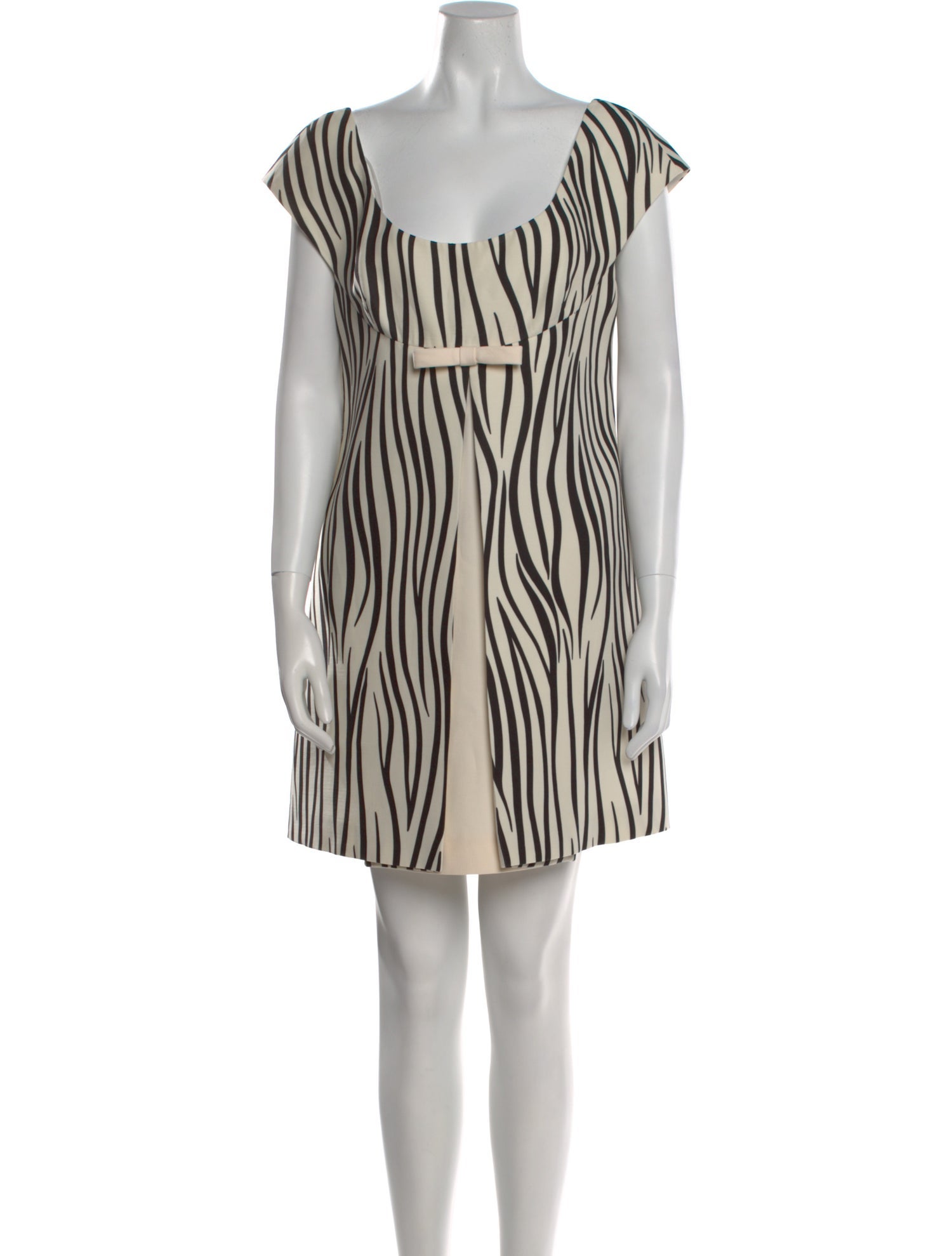 Valentino Virgin Wool Mini Dress w/ Tags
