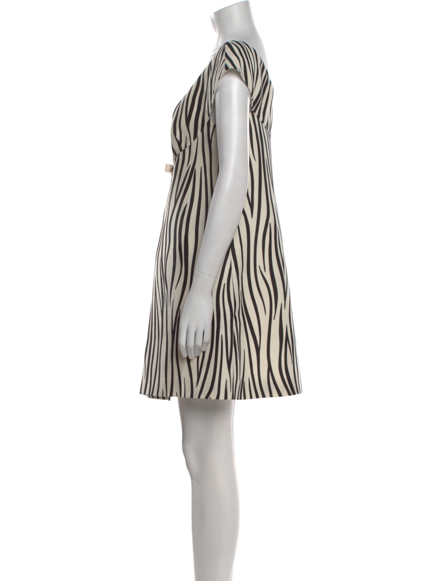 Valentino Virgin Wool Mini Dress w/ Tags