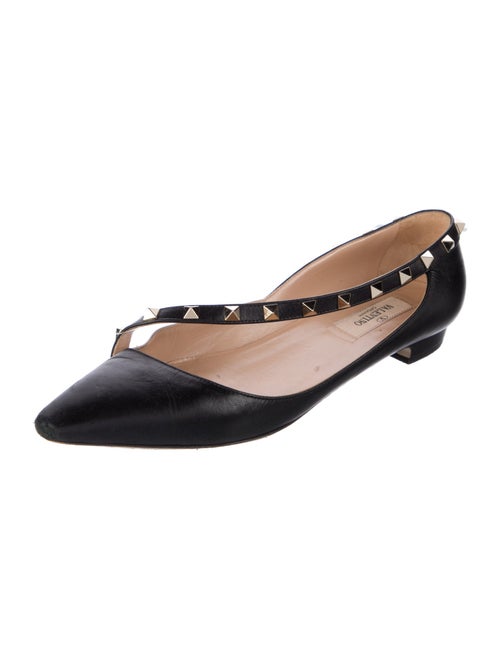 Valentino Leather Ballet Flats