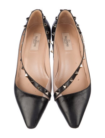 Valentino Leather Ballet Flats