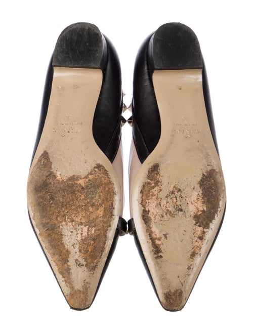 Valentino Leather Ballet Flats