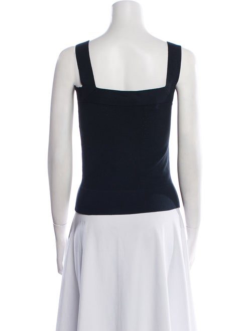 Valentino Square Neckline Sleeveless Top