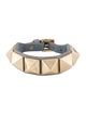Valentino Leather Large Rockstud Wrap Bracelet