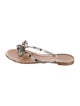 Valentino Rockstud Accents Glitter Accents Slides