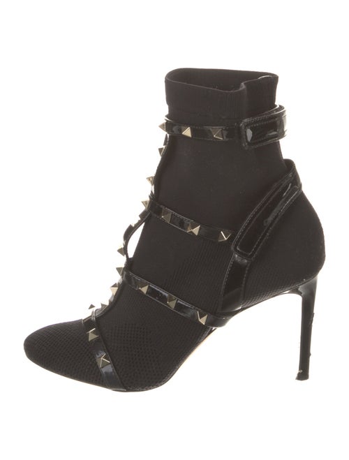 Valentino Rockstud Accents Studded Accents Sock Boots
