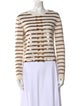 Valentino Cashmere Striped Sweater