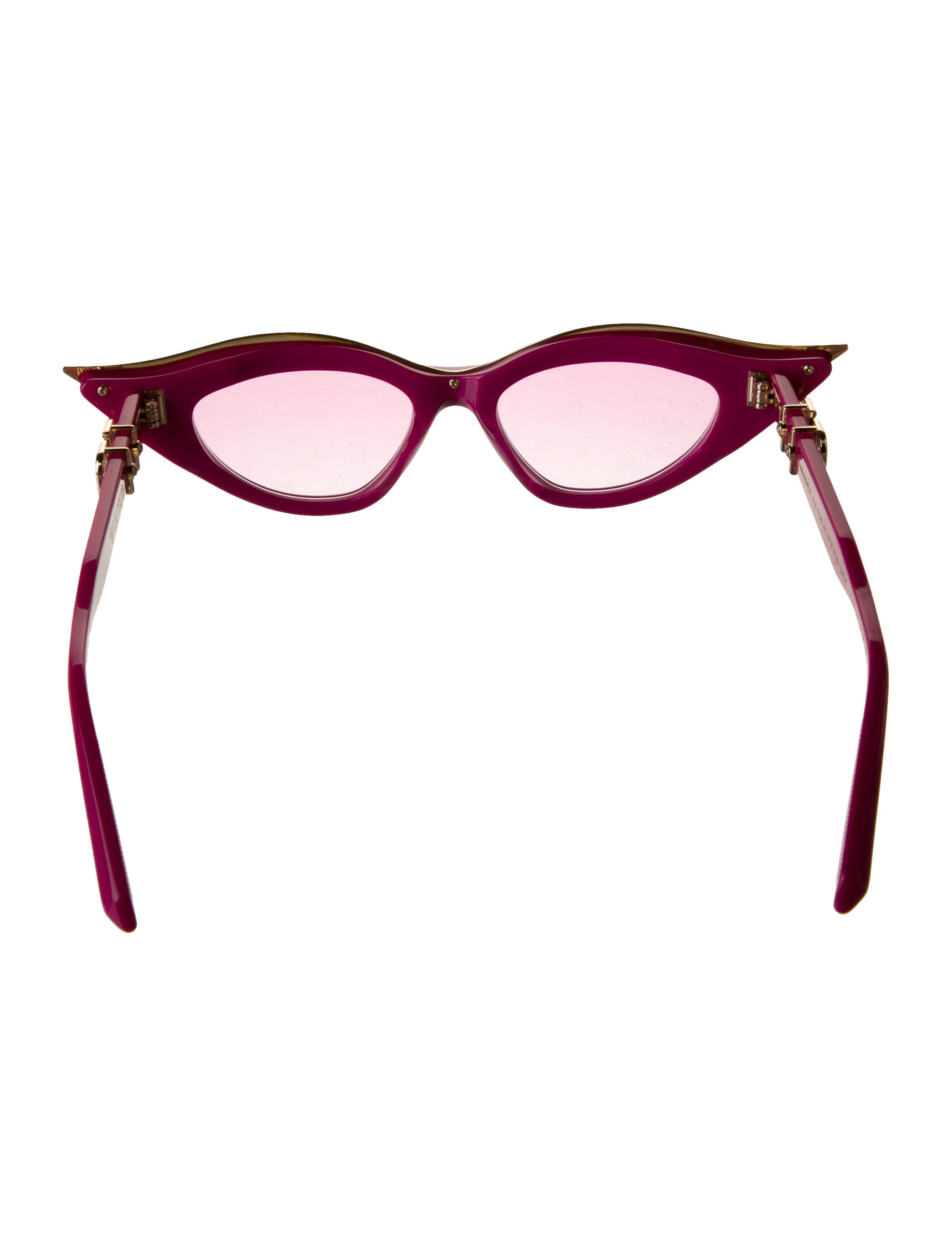 Valentino Cat-Eye Tinted Sunglasses