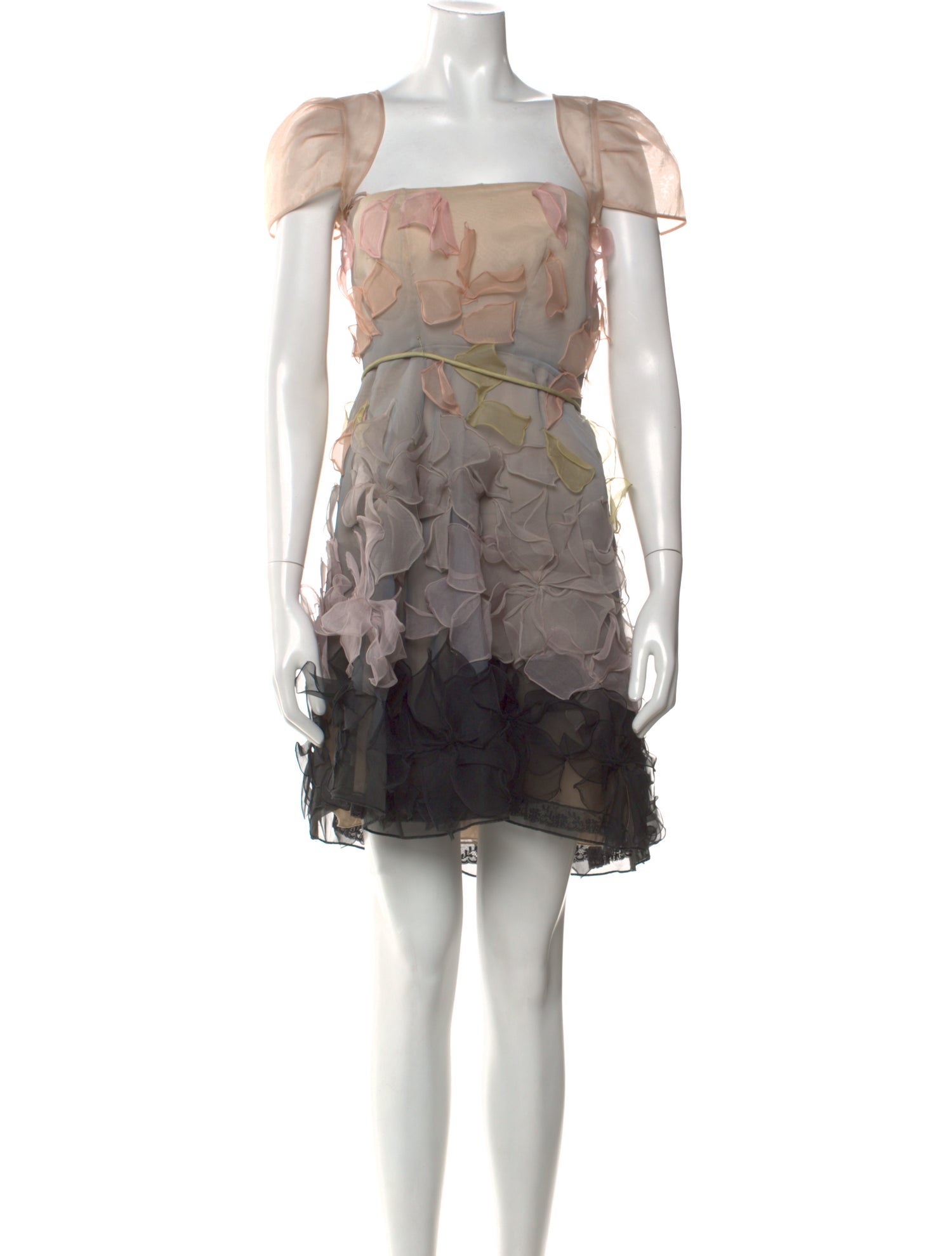 Valentino Silk Knee-Length Dress