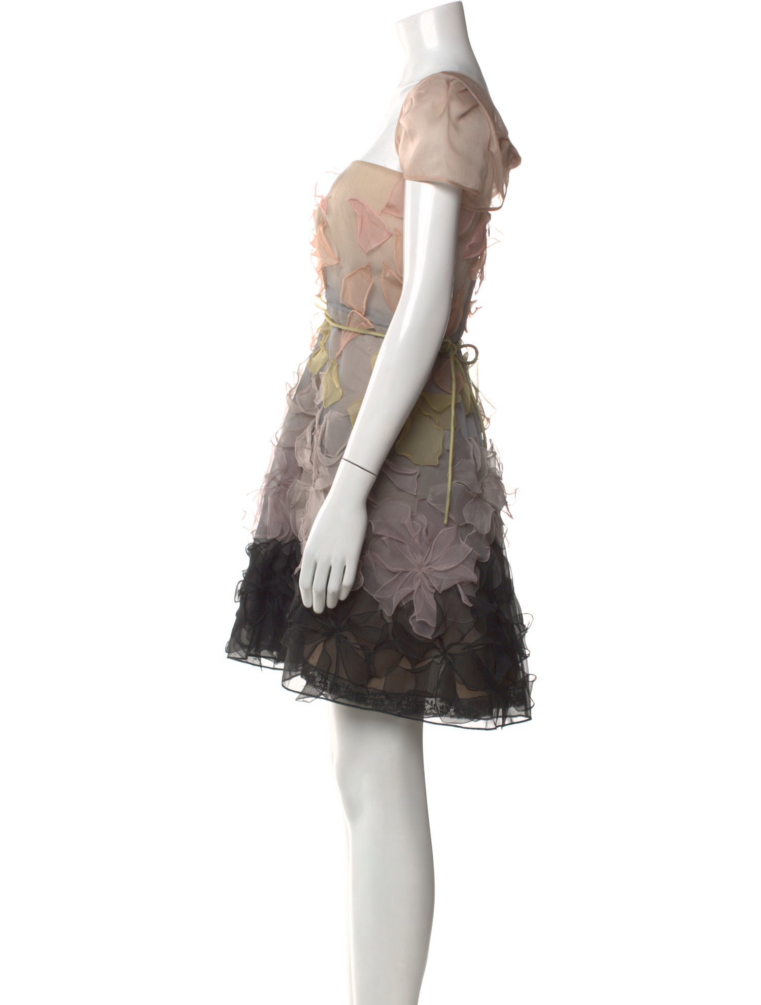 Valentino Silk Knee-Length Dress