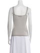 Valentino Cashmere Square Neckline Top