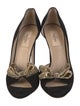 Valentino Satin Bow Accents Sandals