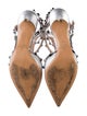 Valentino Rockstud Accents Leather Pumps