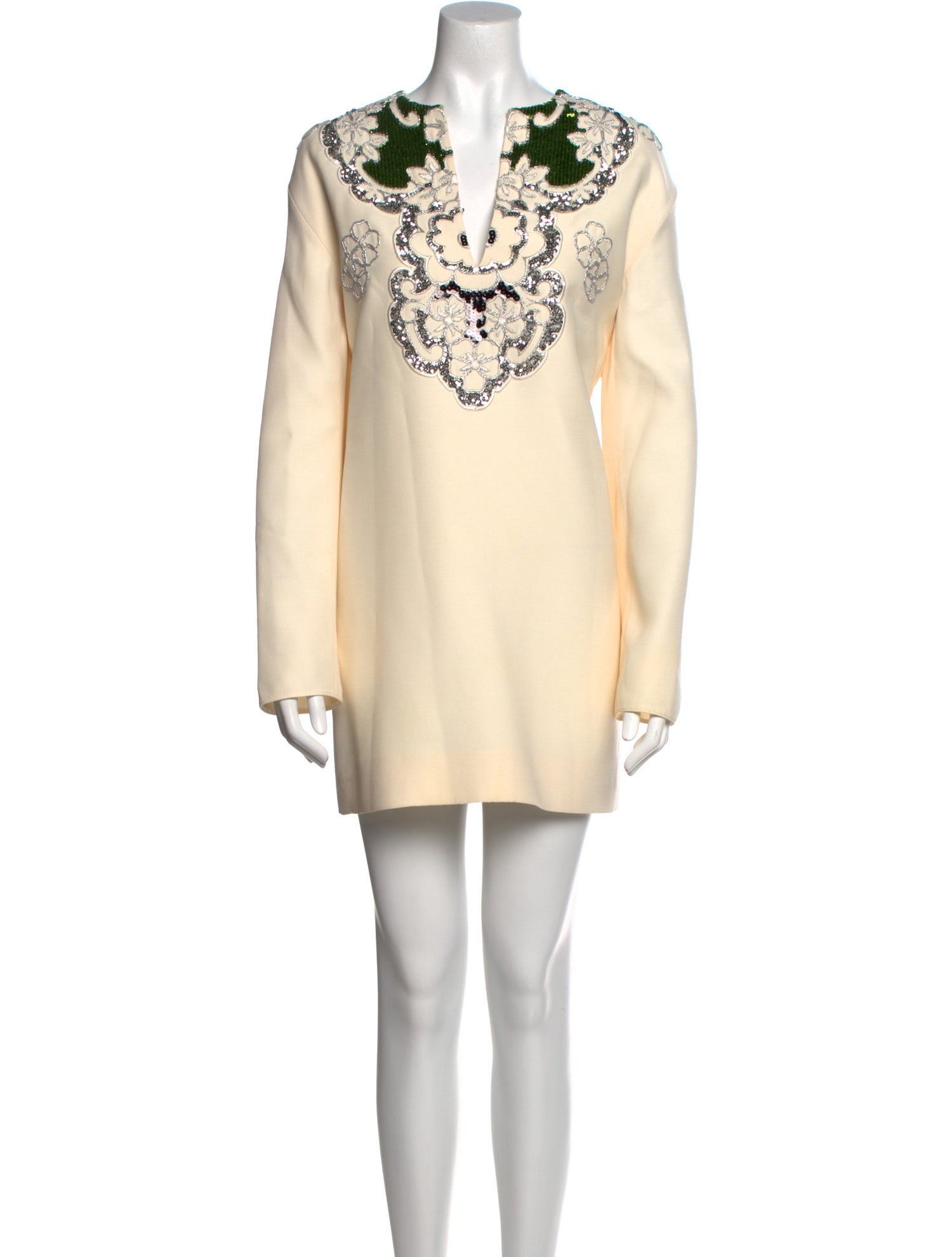 Valentino Virgin Wool Mini Dress