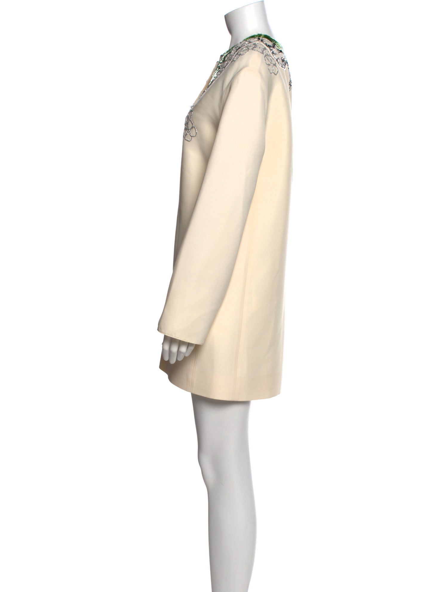 Valentino Virgin Wool Mini Dress